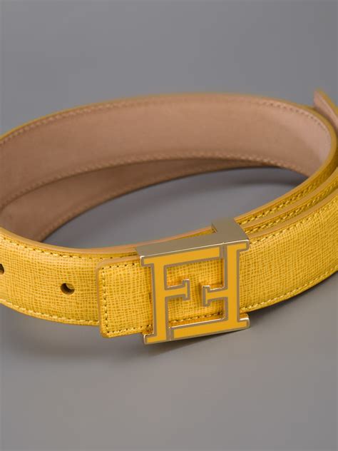 belt buckle fendi purse|Fendi leather belts.